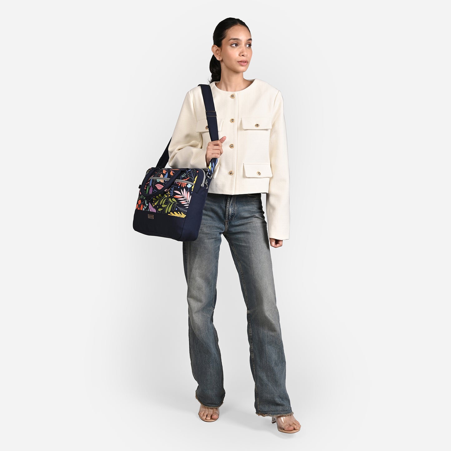 Eco Blossom Laptop Bag - USE code BAG30 and get FLAT 30% off