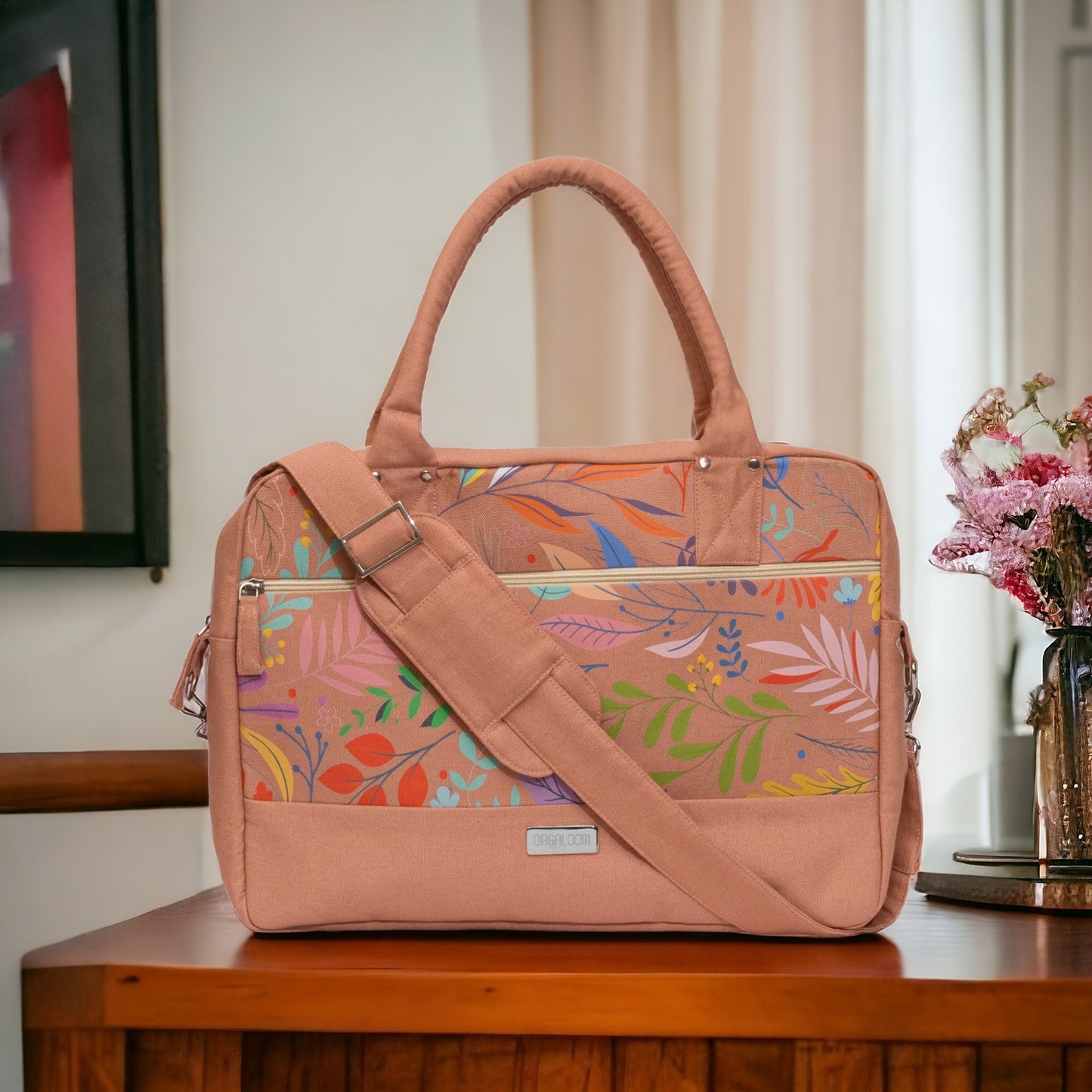 Eco Blossom Laptop Bag - USE code BAG30 and get FLAT 30% off