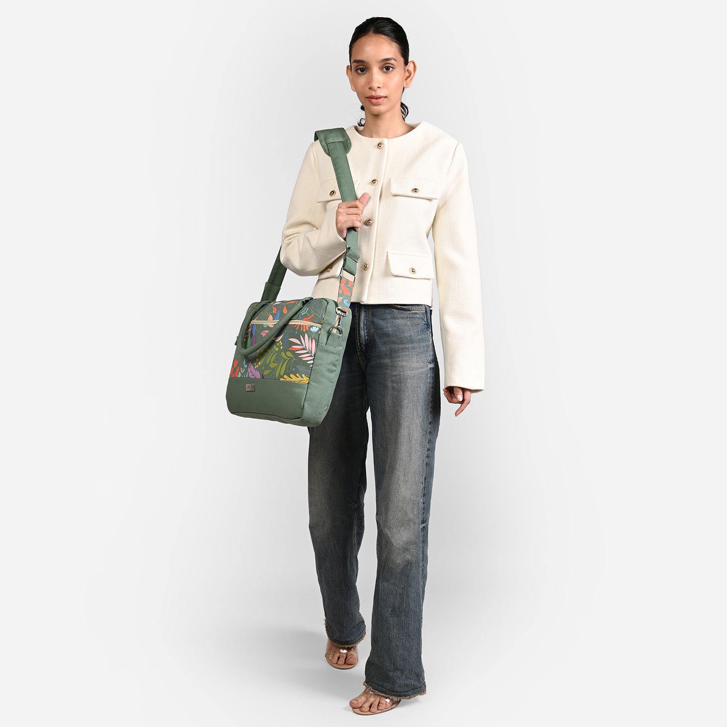 Eco Blossom Laptop Bag - USE code BAG30 and get FLAT 30% off