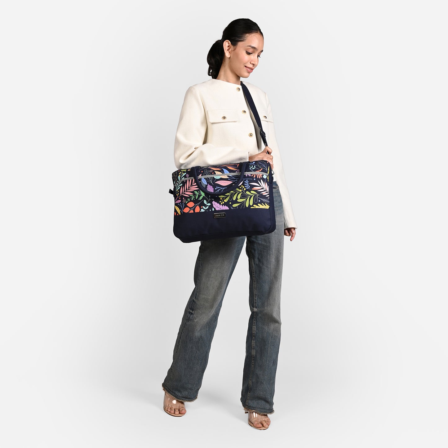 Eco Blossom Laptop Bag - USE code BAG30 and get FLAT 30% off