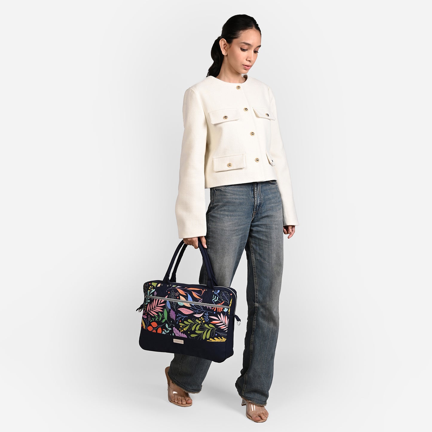Eco Blossom Laptop Bag - USE code BAG30 and get FLAT 30% off