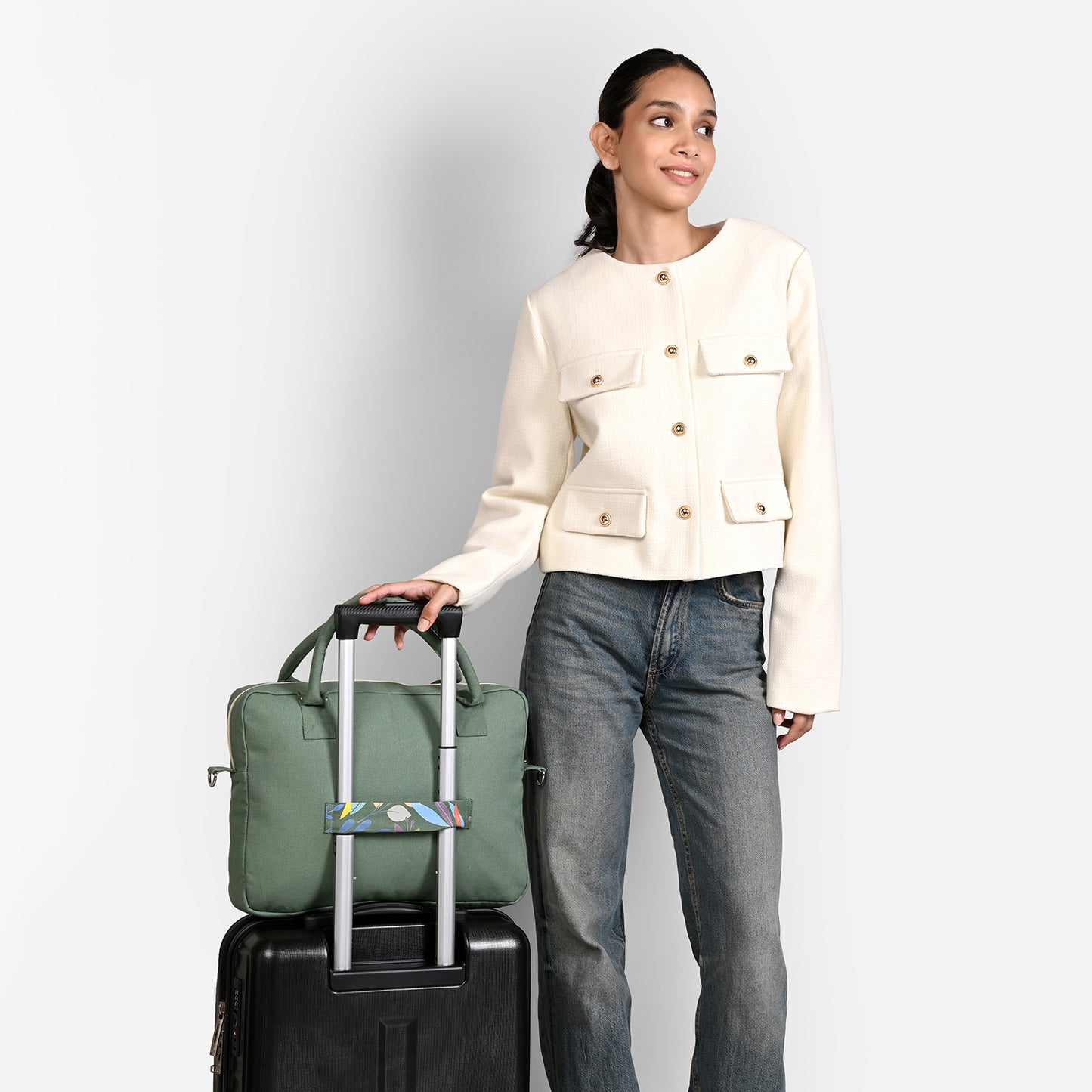 Eco Blossom Laptop Bag - USE code BAG30 and get FLAT 30% off