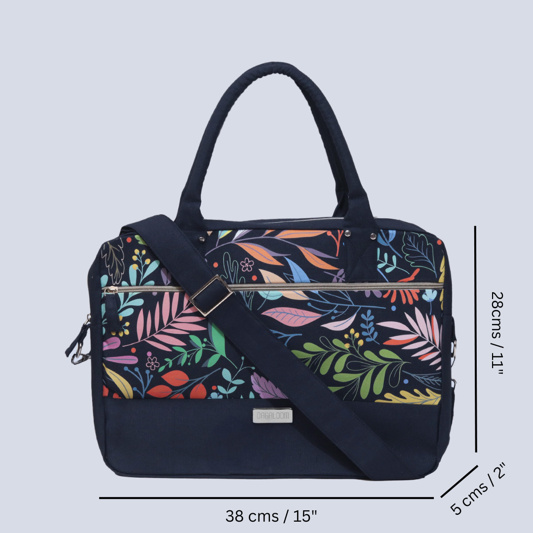 Eco Blossom Laptop Bag - USE code BAG30 and get FLAT 30% off
