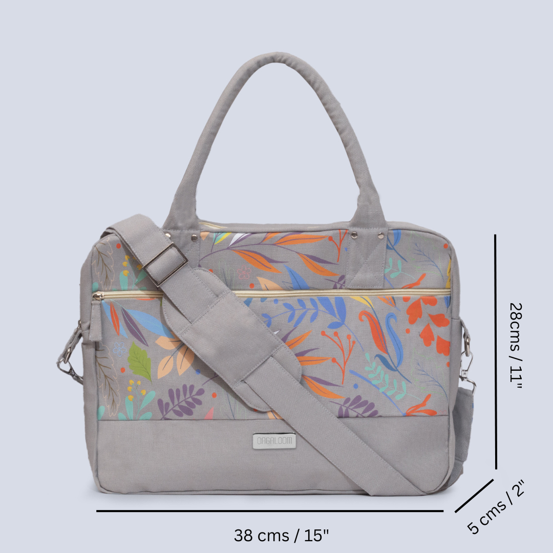 Eco Blossom Laptop Bag - USE code BAG30 and get FLAT 30% off