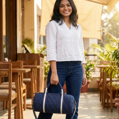 The Quilted Roll-Up Bag