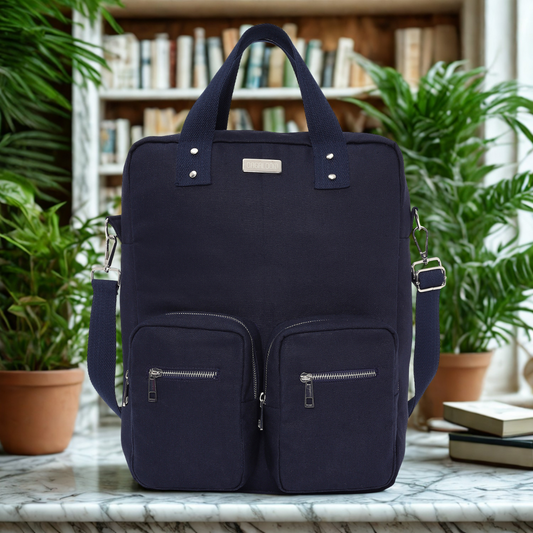 DualMode Canvas Bagpack