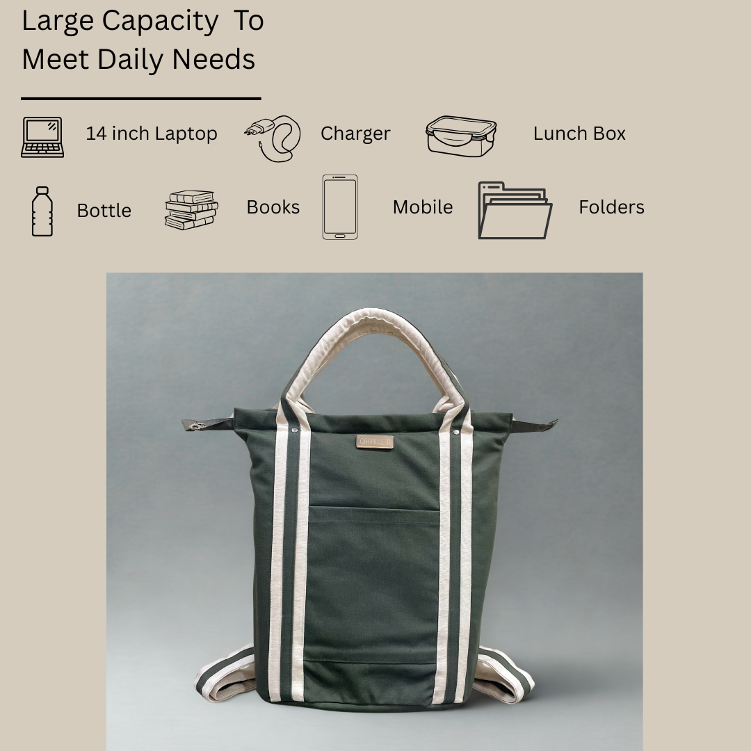 UrbanTrail Canvas Backpack