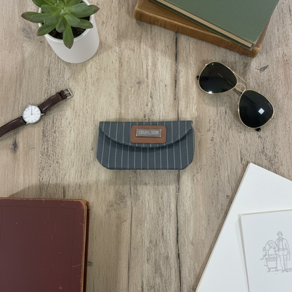 Pinstripe Collection – Laptop Sleeve, Pouch & Sunglass Cover (Set of 3)