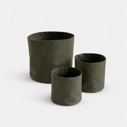 Premium Canvas Desktop Planter