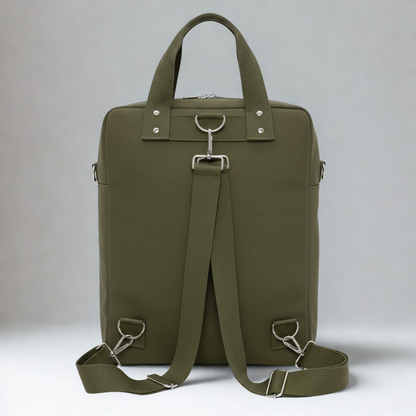 DualMode Canvas Bagpack