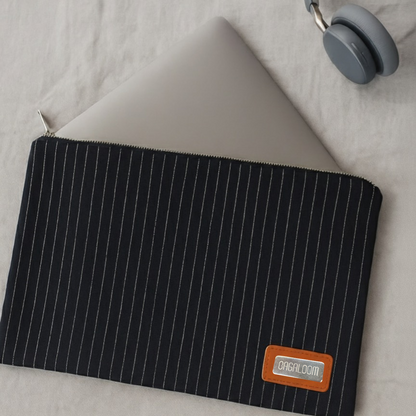 Pinstripe Collection – Laptop Sleeve, Pouch & Sunglass Cover (Set of 3)