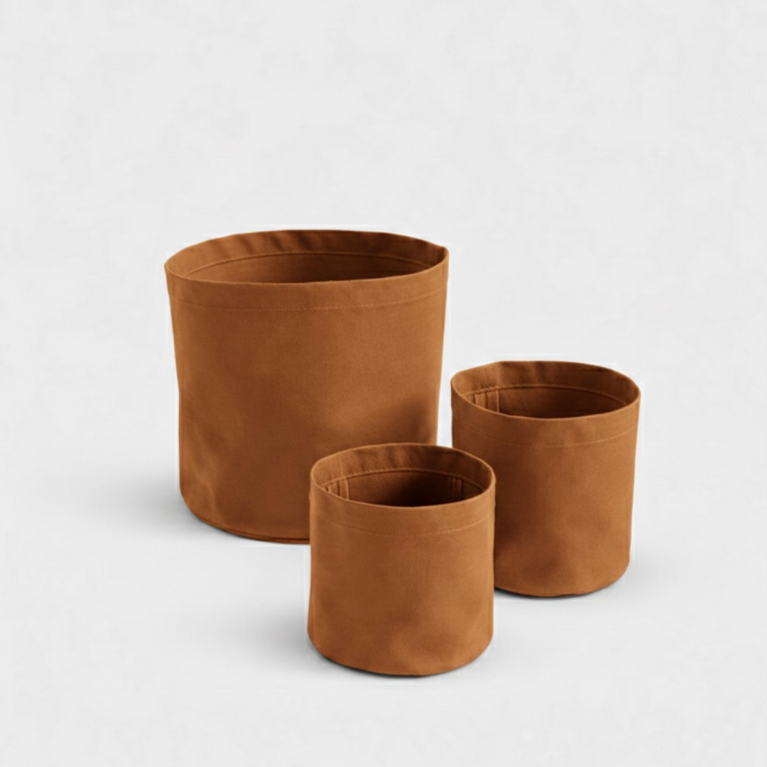 Premium Canvas Desktop Planter