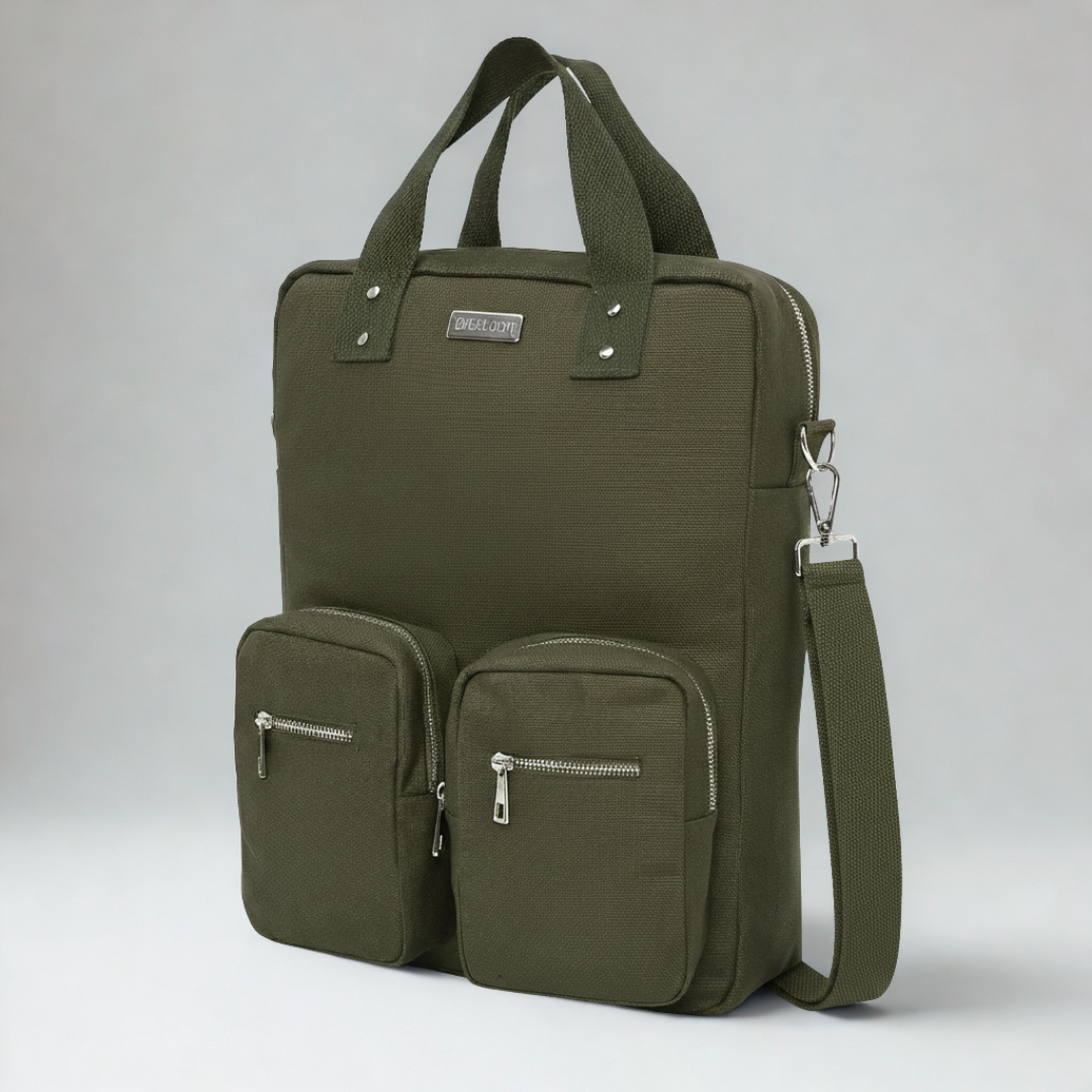 DualMode Canvas Bagpack