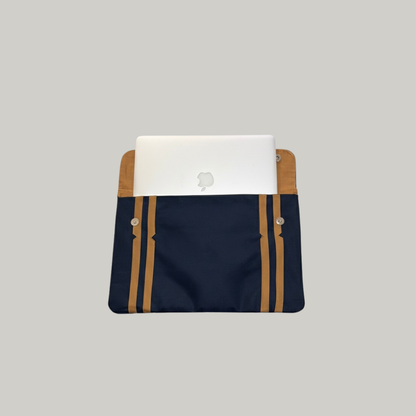 StripeCraft Canvas Laptop Sleeve