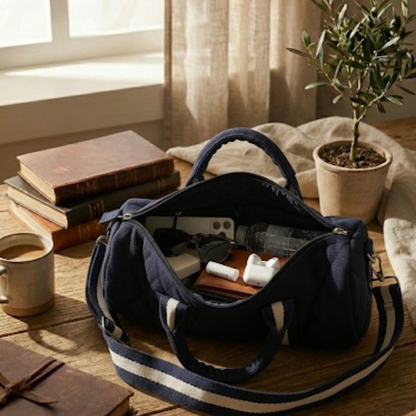The Quilted Roll-Up Bag