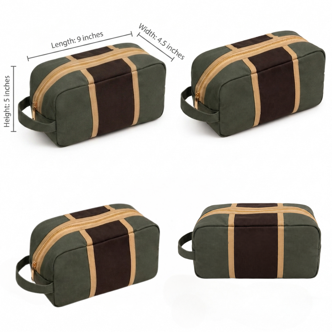 The Dopp Everyday Kit — Men's Multi-Purpose Canvas Pouch
