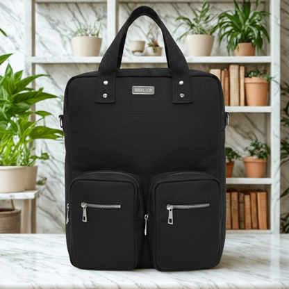 DualMode Canvas Bagpack